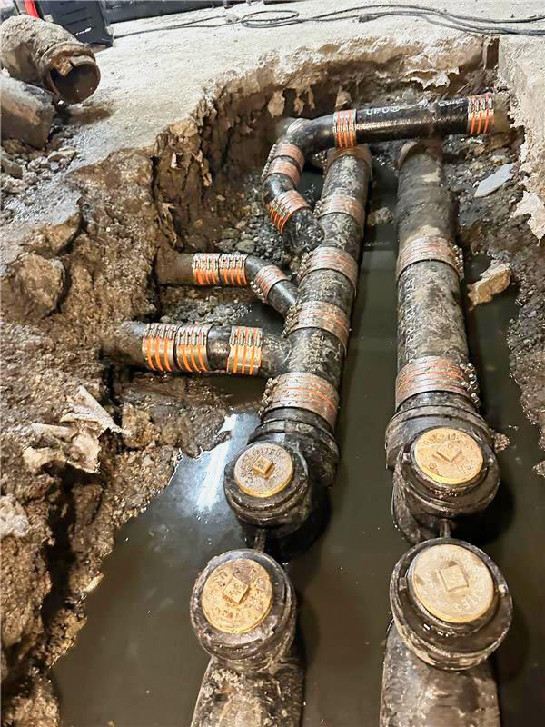 Sewer line and Storm Drain installation